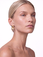 Earrings - Golden Flowers