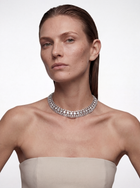 Srebrny szyjnik choker Paprocki Brzozowski 