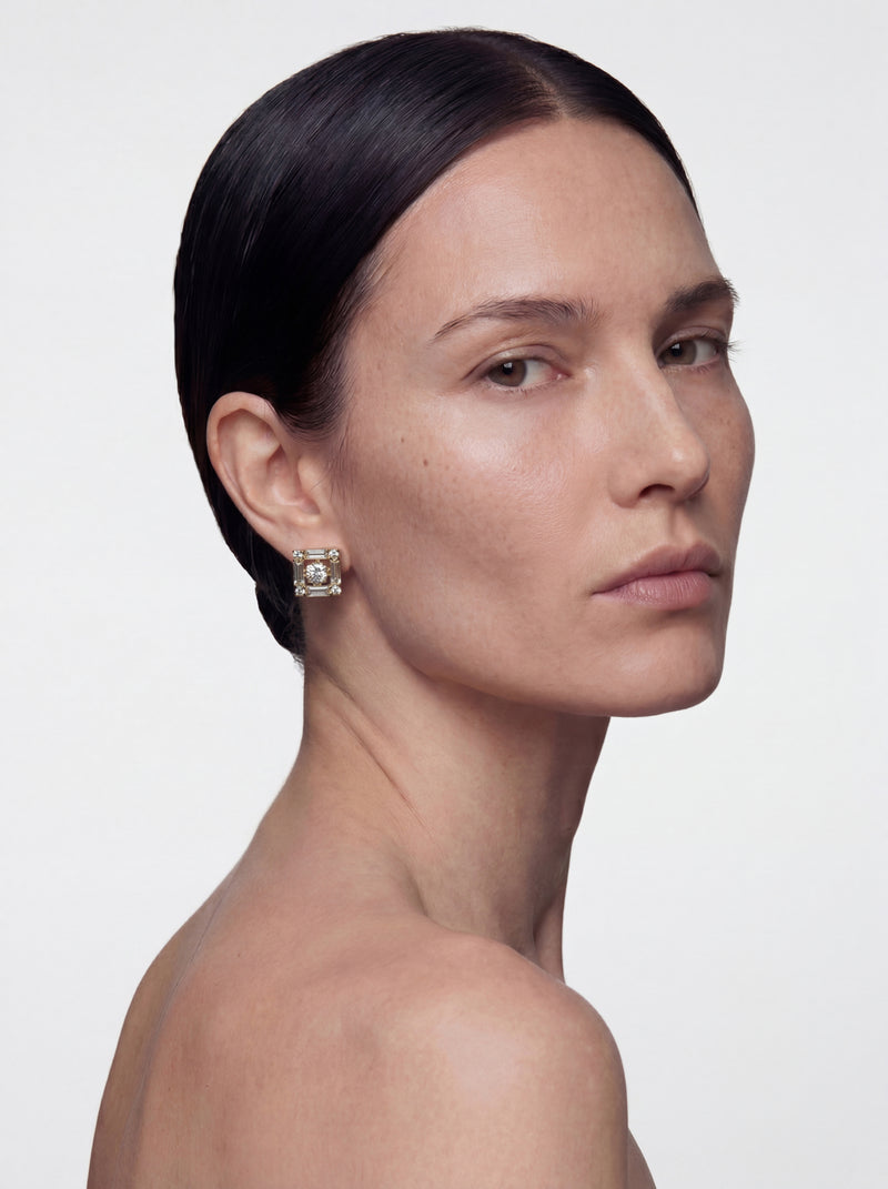 Kolczyki – Złoty blask | Paprocki Brzozowski