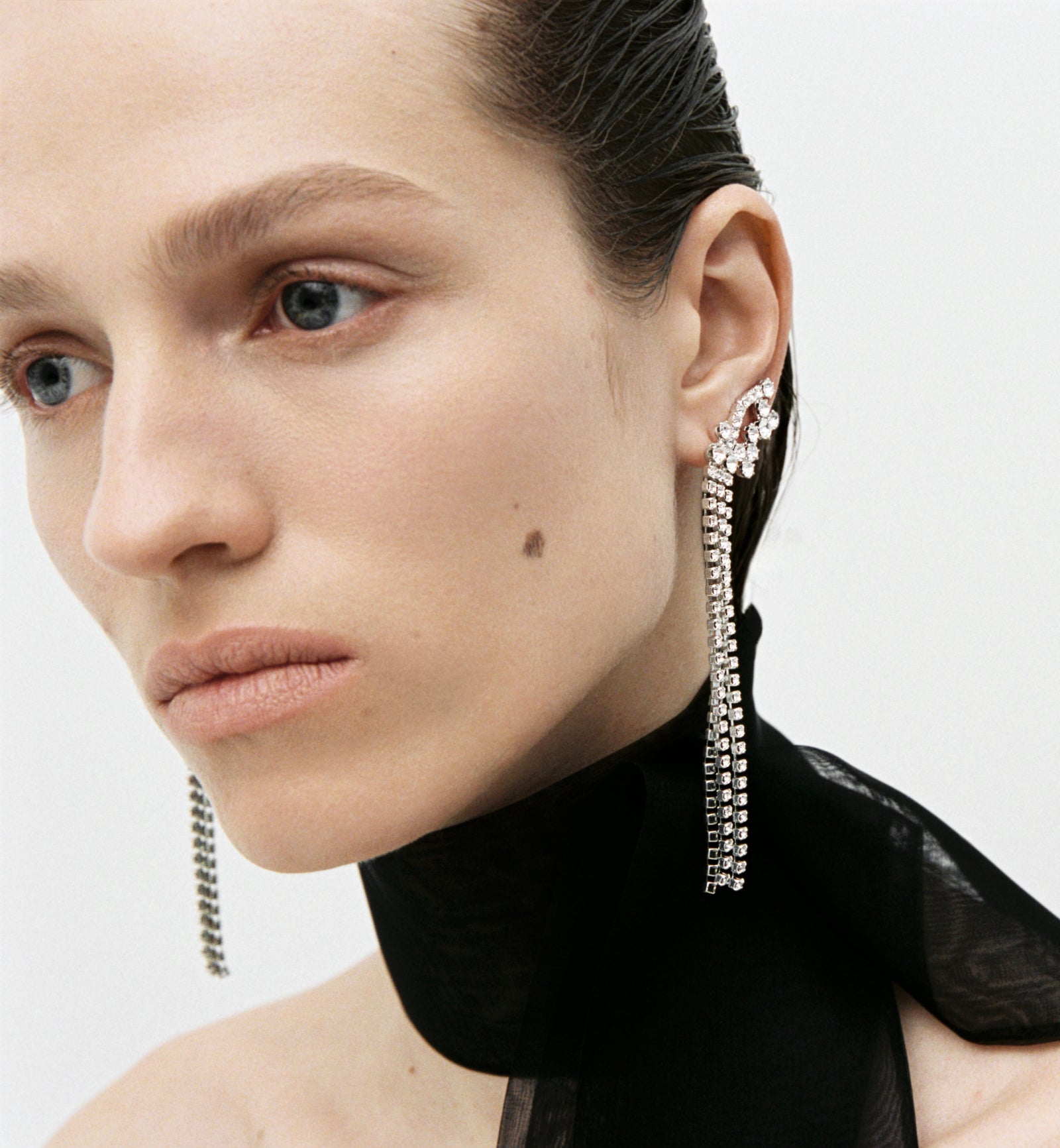 Kolczyki błyszczące paprocki brzozowski