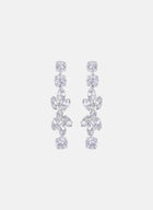 Dangling earrings - Silvery lightness